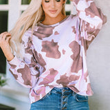 Round Neck Dropped Shoulder Top - Crazy Like a Daisy Boutique #