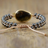 Natural Stone Beaded Bracelet - Crazy Like a Daisy Boutique #