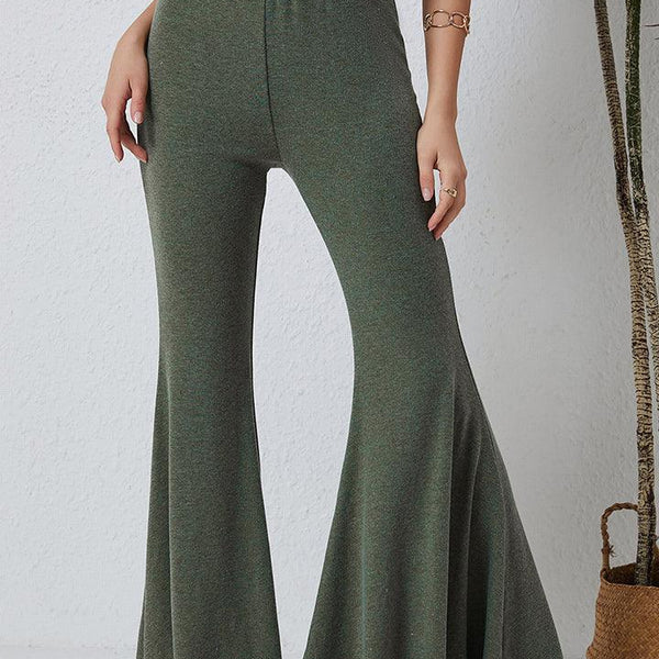 Long Flare Pants - Crazy Like a Daisy Boutique