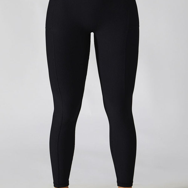 Basic Bae Crossover Waist Active Leggings - Crazy Like a Daisy Boutique #