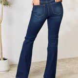 Kancan Full Size Slim Bootcut Jeans - Crazy Like a Daisy Boutique #