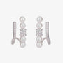 Synthetic Pearl 925 Sterling Silver Earrings - Crazy Like a Daisy Boutique #