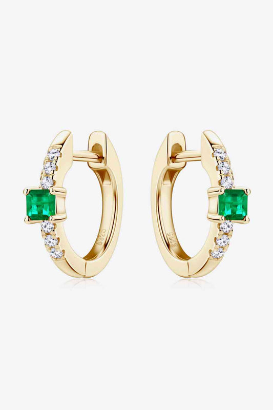 Lab-Grown Emerald Earrings - Crazy Like a Daisy Boutique #