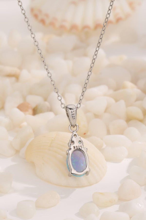 Find Your Center Opal Pendant Necklace - Crazy Like a Daisy Boutique #