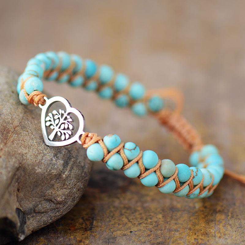 Turquoise Beaded Bracelet - Crazy Like a Daisy Boutique #