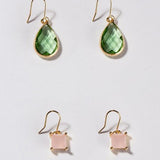 Stone earring set - Crazy Like a Daisy Boutique