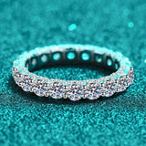 Charmed Moissanite Band - Crazy Like a Daisy Boutique