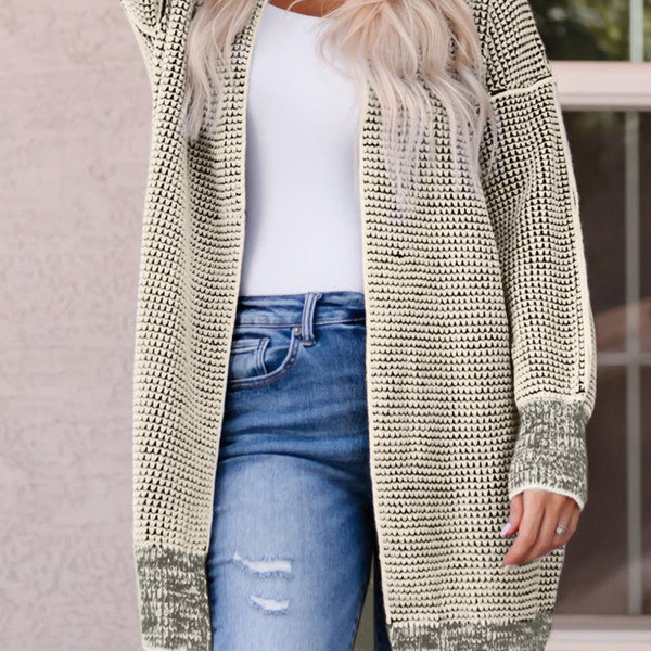 Heathered Open Front Longline Cardigan - Crazy Like a Daisy Boutique #