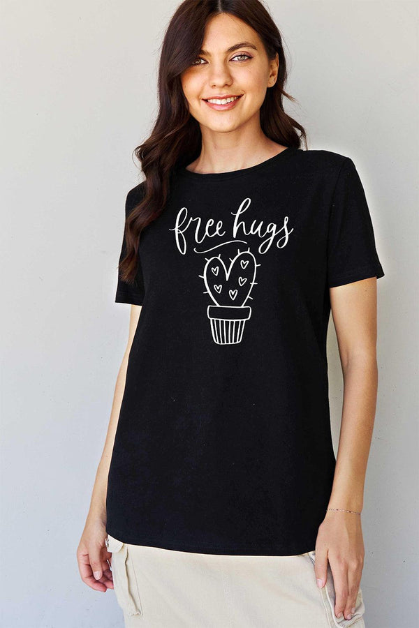 Simply Love Full Size Round Neck Graphic T-Shirt - Crazy Like a Daisy Boutique