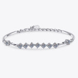 Moissanite 925 Sterling Silver Bracelet - Crazy Like a Daisy Boutique