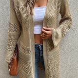 Open Front Longline Cardigan - Crazy Like a Daisy Boutique #