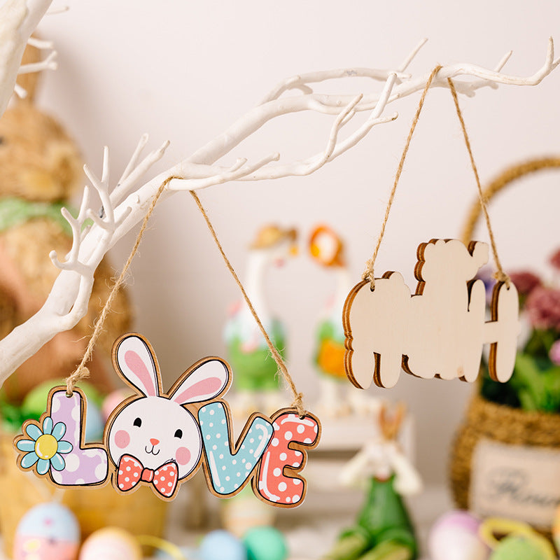 Easter Letter Wooden Hanging Widget - Crazy Like a Daisy Boutique #