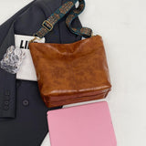 PU Leather Shoulder Bag - Crazy Like a Daisy Boutique