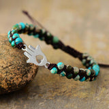 Turquoise Beaded Bracelet - Crazy Like a Daisy Boutique #