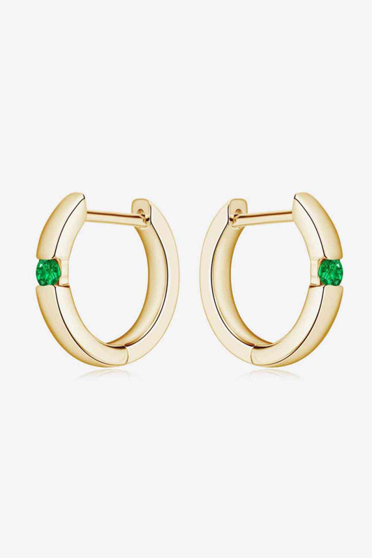 Lab-Grown Emerald Earrings - Crazy Like a Daisy Boutique #