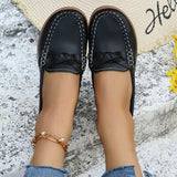 Weave Wedge Heeled Loafers - Crazy Like a Daisy Boutique
