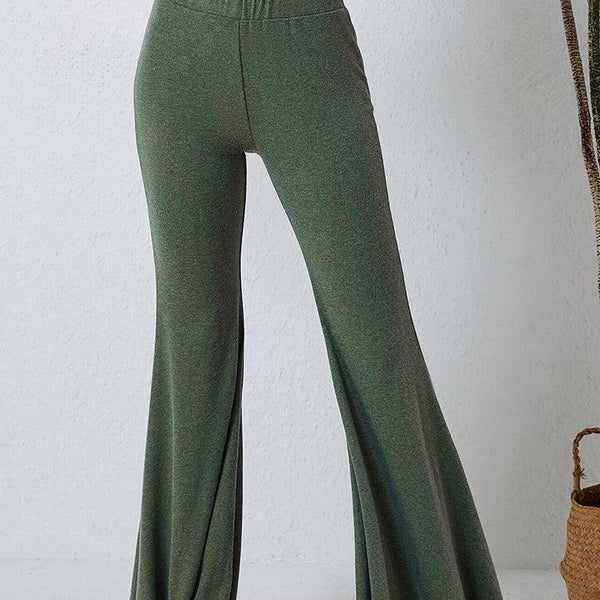 Long Flare Pants - Crazy Like a Daisy Boutique
