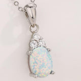 Find Your Center Opal Pendant Necklace - Crazy Like a Daisy Boutique