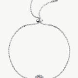 Moissanite Chain Bracelet 1 Carat - Crazy Like a Daisy Boutique