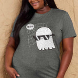Simply Love Full Size BOO Graphic Cotton Tee - Crazy Like a Daisy Boutique