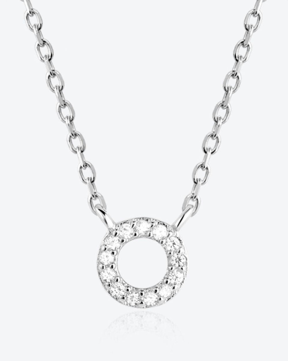 L To P Zircon 925 Sterling Silver Necklace - Crazy Like a Daisy Boutique
