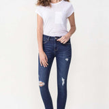 Lovervet Full Size Chelsea Midrise Crop Skinny Jeans - Crazy Like a Daisy Boutique