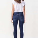 Lovervet Full Size Chelsea Midrise Crop Skinny Jeans - Crazy Like a Daisy Boutique