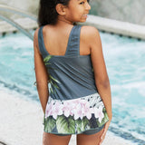 Marina West Swim Clear Waters Swim Dress in Aloha Forest KIDS - Crazy Like a Daisy Boutique #