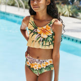 Marina West Swim Cool Down Sleeveless Two-Piece Swim Set KIDS - Crazy Like a Daisy Boutique #