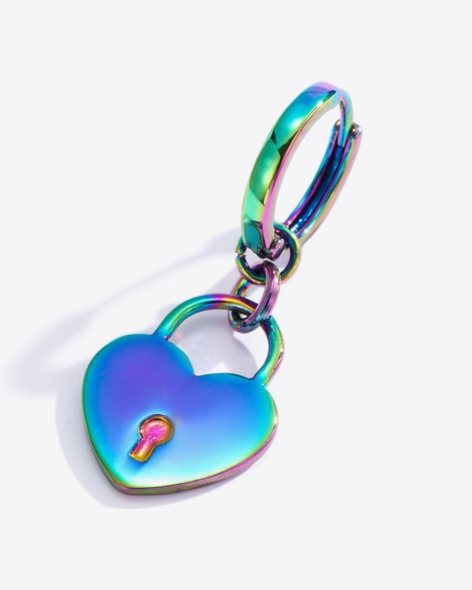 Multicolored Heart Drop 5-Pair Earrings - Crazy Like a Daisy Boutique