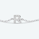 Q To U Zircon 925 Sterling Silver Bracelet - Crazy Like a Daisy Boutique