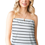 Striped Tube Top - Crazy Like a Daisy Boutique