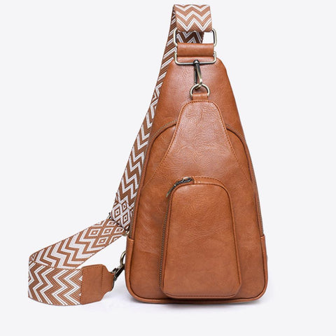 Take A Trip PU Leather Sling Bag - Crazy Like a Daisy Boutique